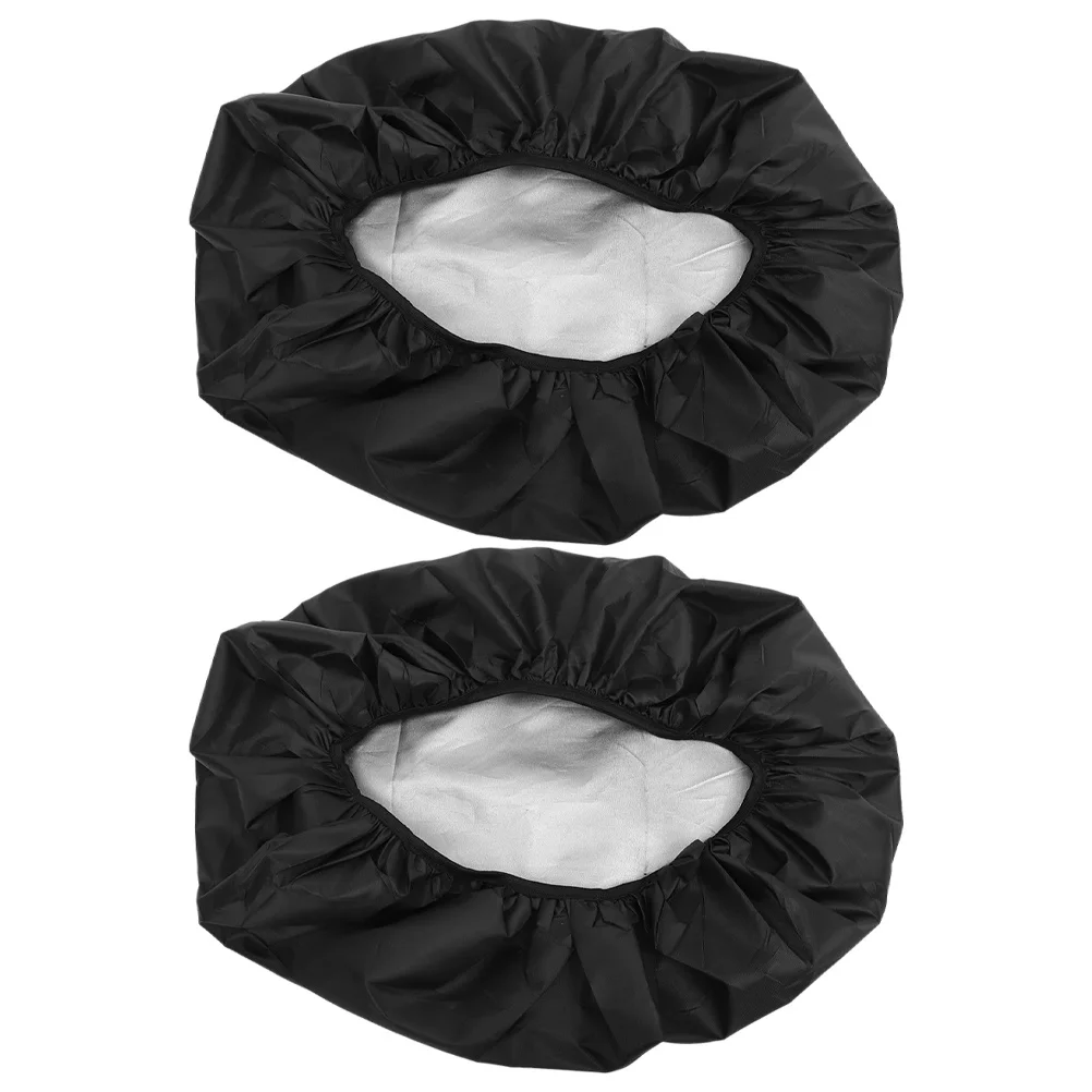 2Pcs Bike Basket Cover Waterproof Foldable Canvas Sleeve for Bicycle Electric Bike Front Scooter Outdoor Protective Cover