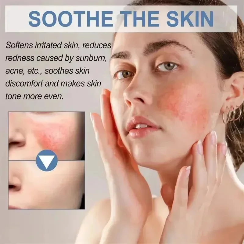 Facial Redness Repair Cream Sensitive Skin Dryness Moisturizer Hydrating Sooth Serum Lotion Removal Rosacea Skin Care Ointments - Image 6