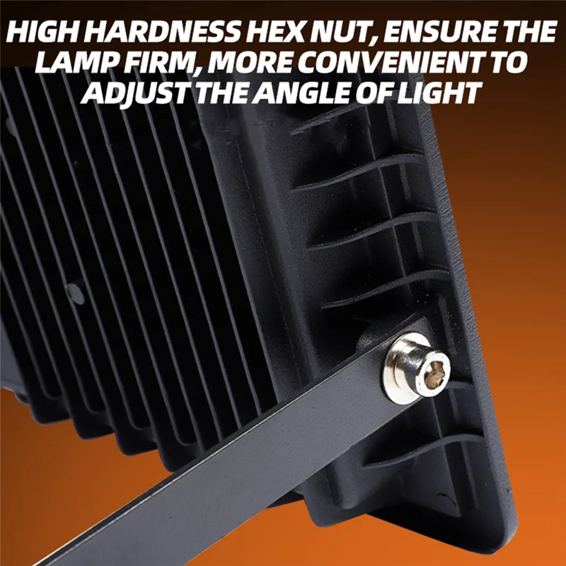 

ABRB-RGB Светодиодный уличный водонепроницаемый прожектор AC200-265V IP66 Прожектор для ландшафтного дизайна, садов, дворов и патио 100 Вт