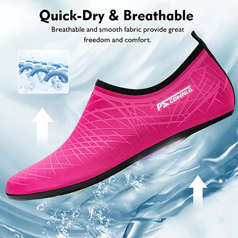 Männer Frauen Tauchen Schuhe Strand Schwimmen Wasser Sport Sneaker Fitness Tanz Schwimmen Surfen Schnorcheln Schuh – Detail 12