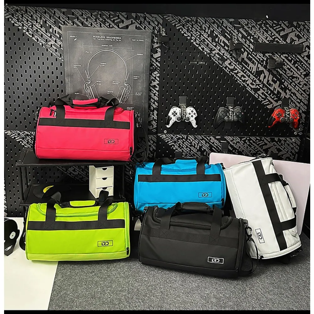 Popular Fitness Storage Bag Women's Waterproof Bag Outdoor Sports Training Bag Swimming Bag Portable Single Shoulder Handbag
