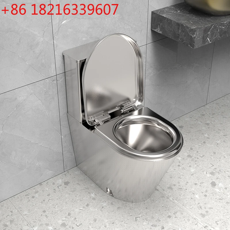 

Тюремный унитаз из нержавеющей стали 304, смывной унитаз, гостиничный туалет KTV, общественный