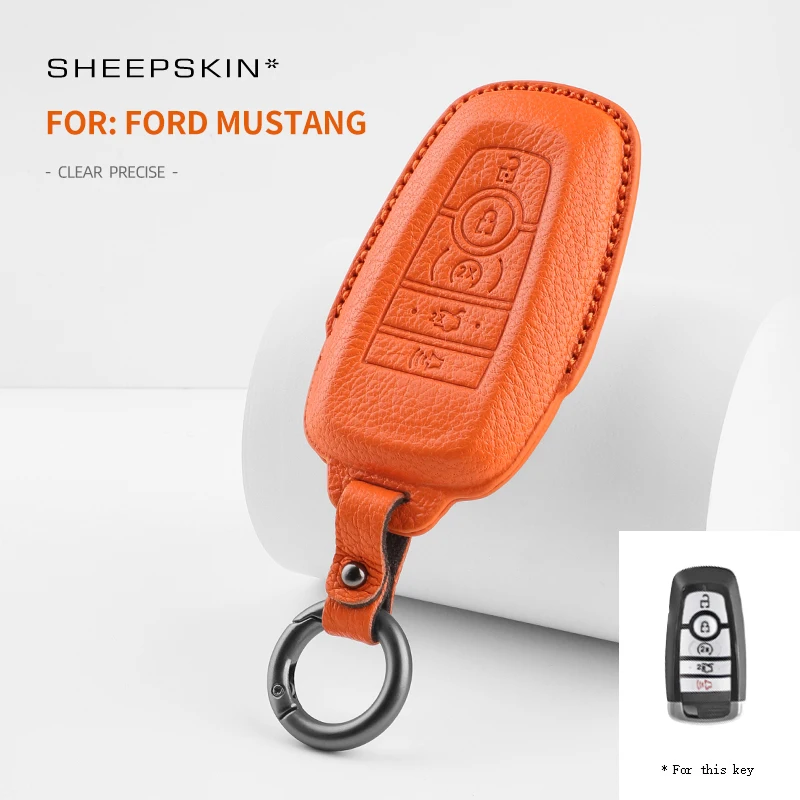 

Transparent Tpu Car Remote Key Case for Ford Fusion Mustang Kuga Ecosport Explorer F-150 F-250 F-350 F-450 F-550 Raptor F150 Fob