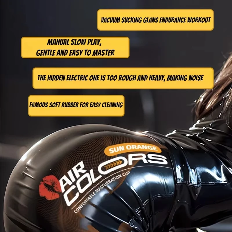 Masturbateur masculin chatte douce vagin Transparent exercice d'endurance adulte tasse de Masturbation tasse de poche sous vide jouets sexuels pour hommes 18 +