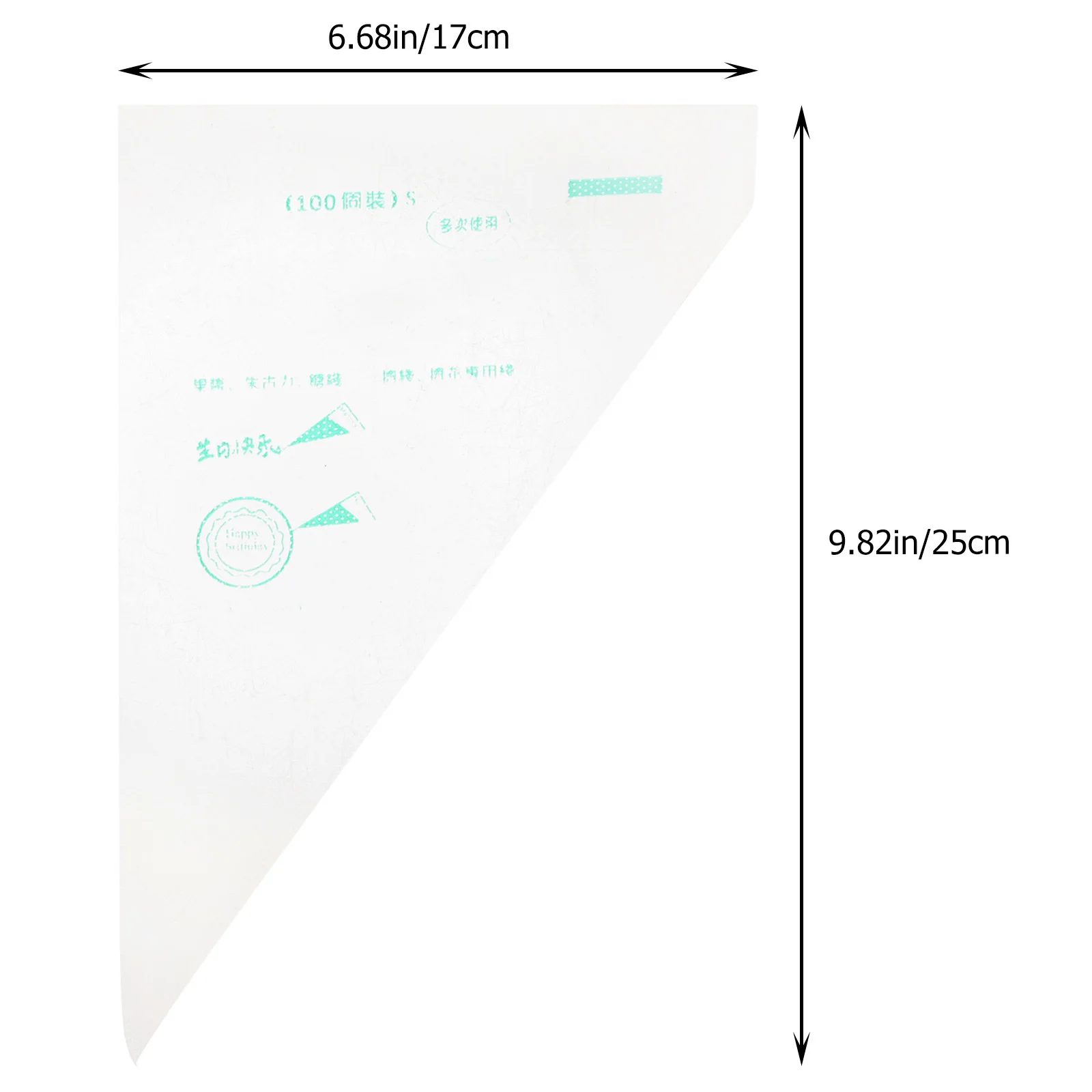 200 قطعة أكياس الأنابيب القابل للتصرف أكياس المعجنات لكعكة كوكي صقيع تزيين لوازم كيس الأنابيب كيس المعجنات لوازم الخبز
