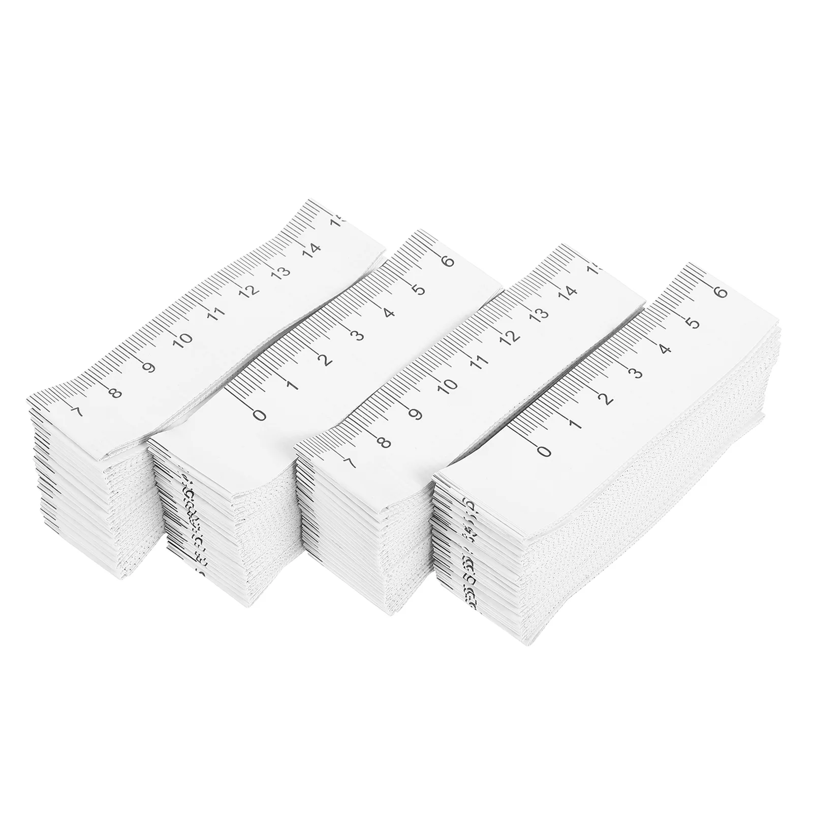 

100 Pcs Meter Long Paper Measuring Tape White Duct Ruler for Use Newborn Head Soft Baby