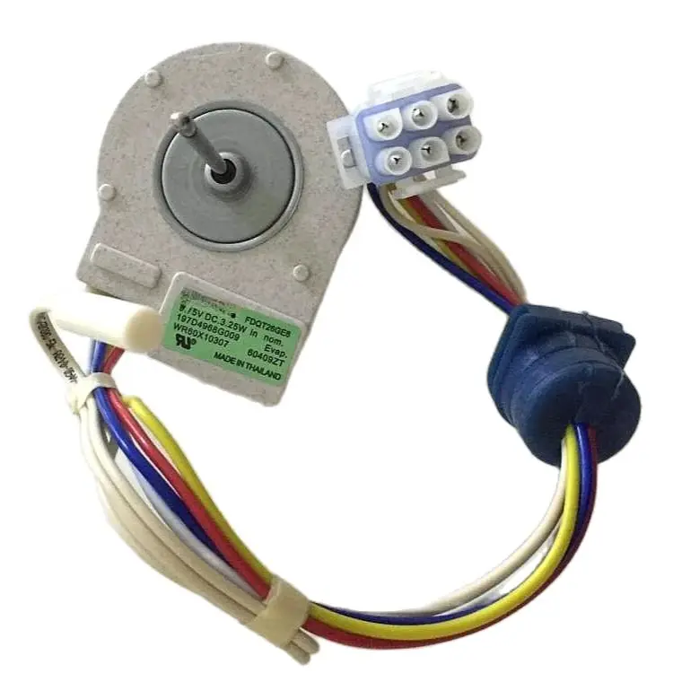 Moteur de ventilateur de ventilation de réfrigérateur Panasonic, pièces de réfrigérateur à moteur rotatif inversé, Grenoble D4968G009, FDQT26GE6,