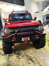 Rc Wl 104020   1:10 Bronco Replica Modello Fuoristrada Ad Alta Fedeltà Rc Auto 4wd Wltoys Con Verricello Elettrico Trasmissione A Due Velocità Regali