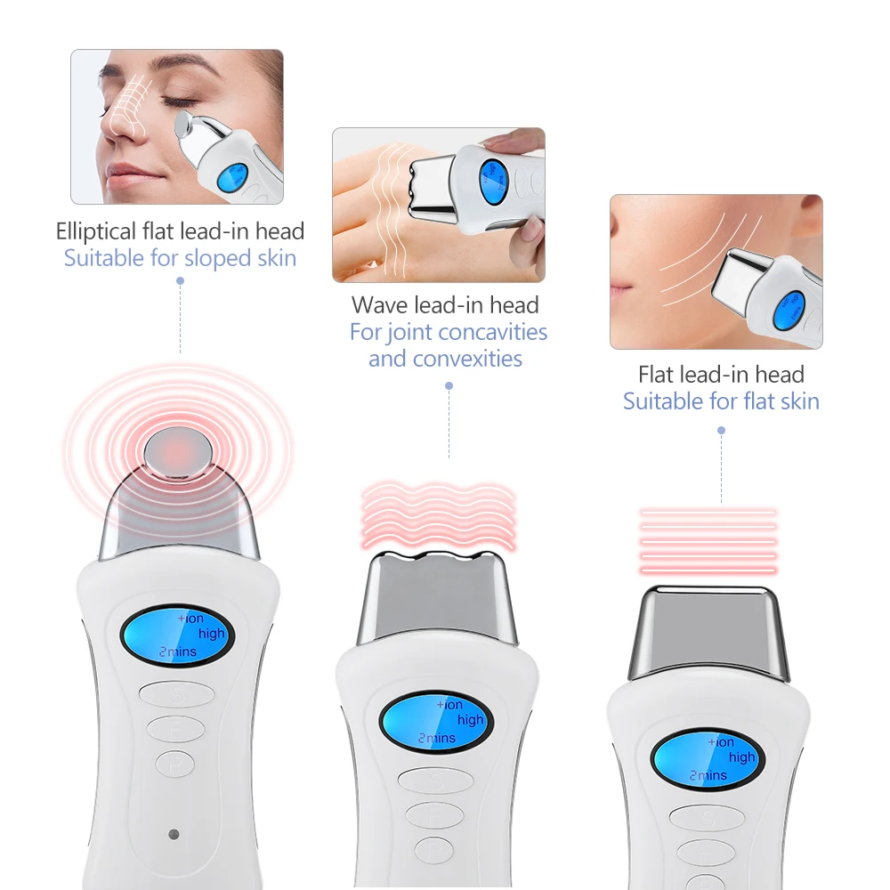 Máquina facial galvânica, massageador de emagrecimento corporal, aperto da pele, rejuvenescedor, eletroporizador, lifting facial, microcorrente, antirrugas