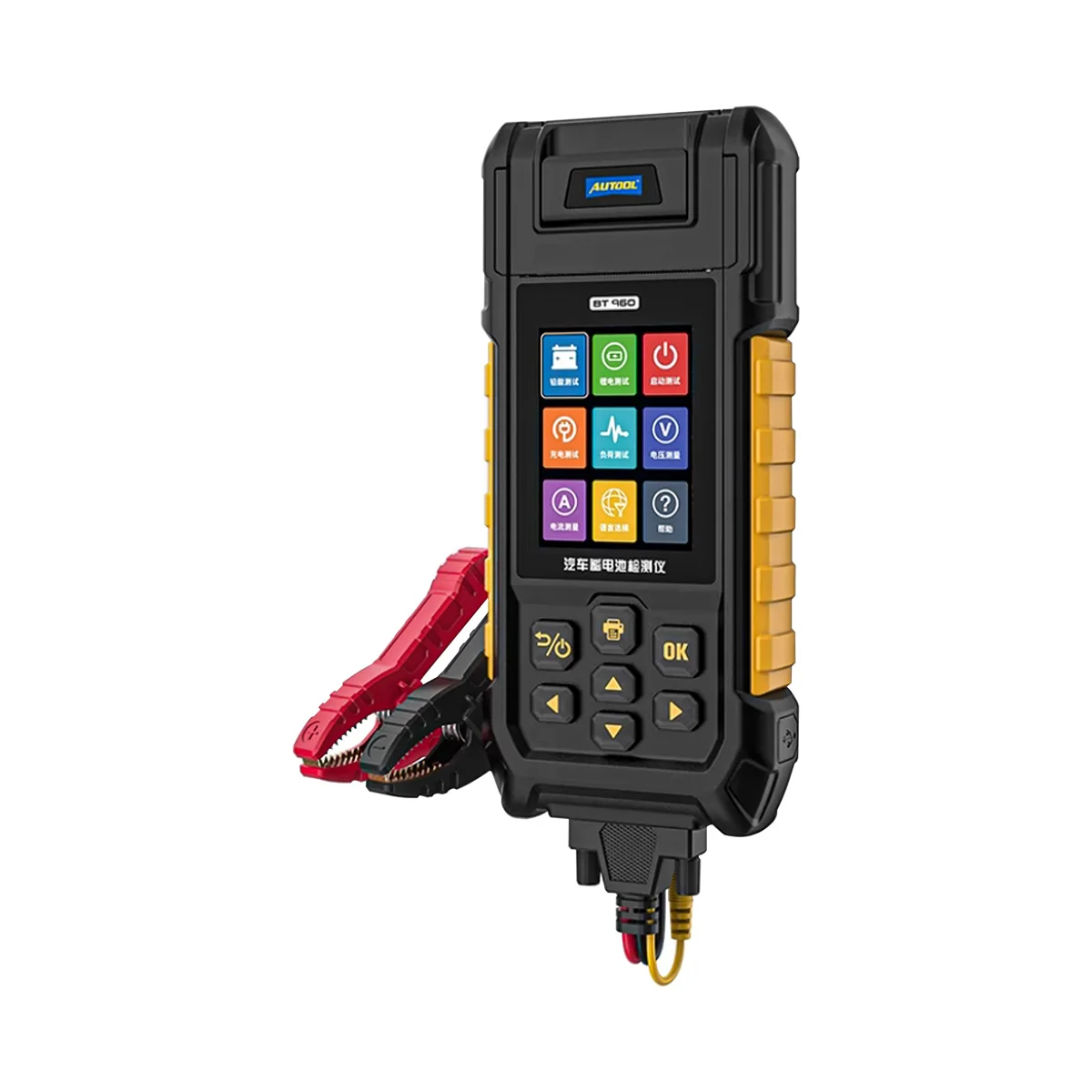 AUTOOL BT960 Lead Acid Capacity Auto Charge Discharge Resistance Lithium Electronic Load Battery System Tester