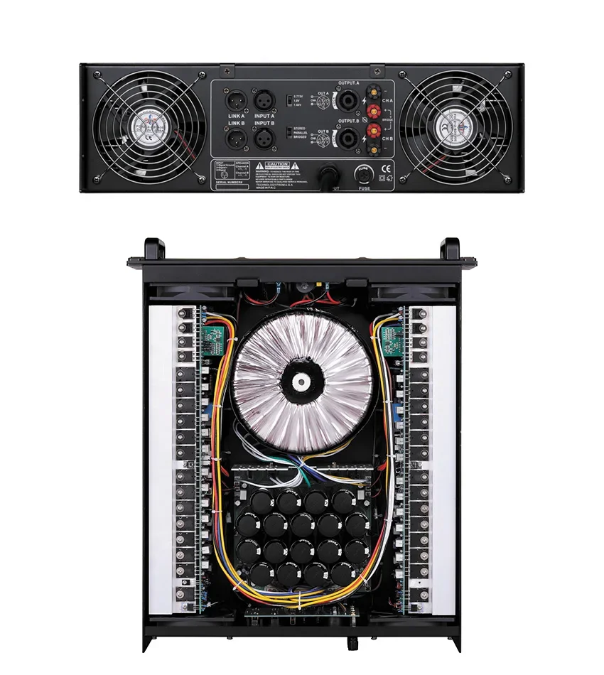 

Pioneer dj controller AS1800 class H 2 channel 1800W sound equipment amplifiers speaker