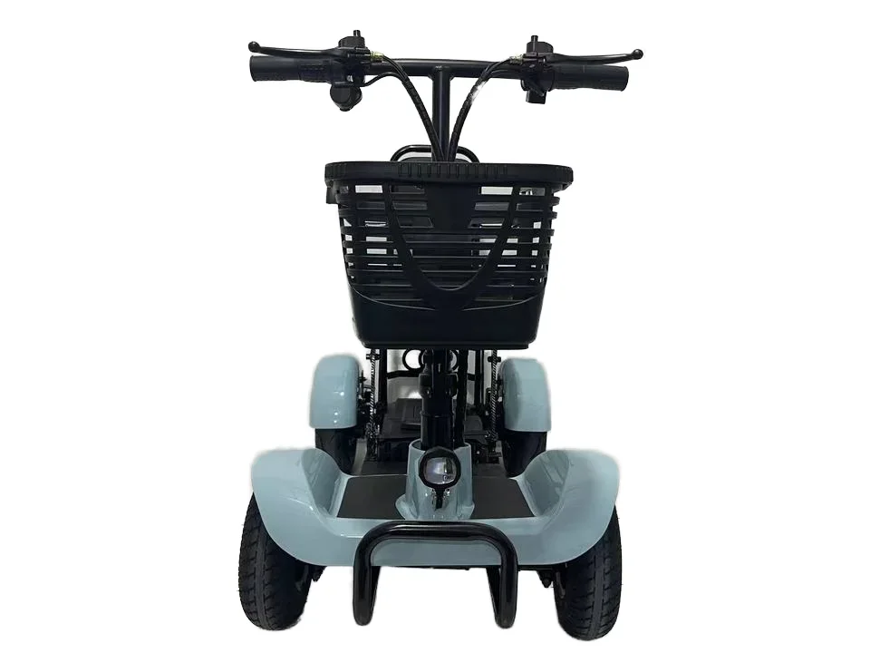 48V Electric Mobility Scooter for Elderly and Handicapped Foldable and Light Weight Open Body 4-Wheel Design