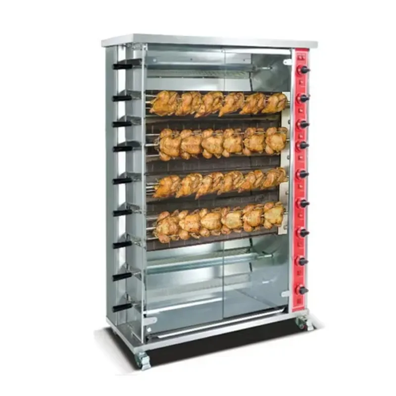 3 6 9 Layer Barbecue Grill Electric Gas Grill Machine