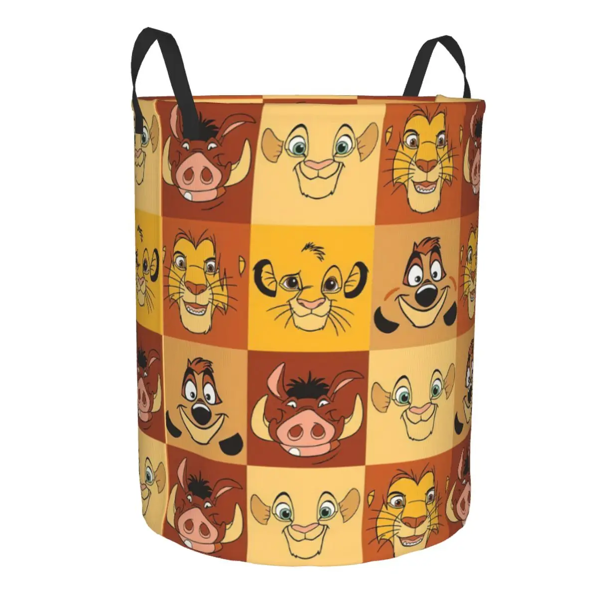 Anime The Lion King Cartoon Laundry Basket Collapsible Large Clothes Storage Bin Cartoon Baby Hamper - view 2