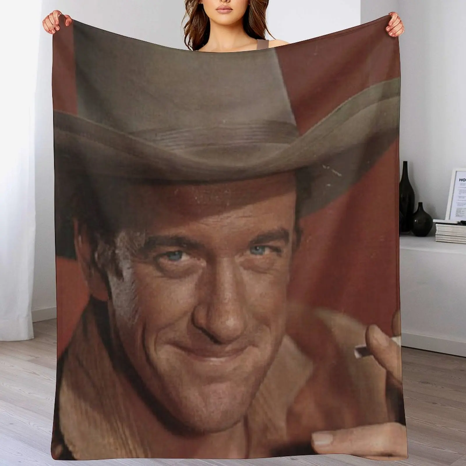 Gunsmoke Throw Blanket Decorative Sofa Loose for sofa Quilt Blankets