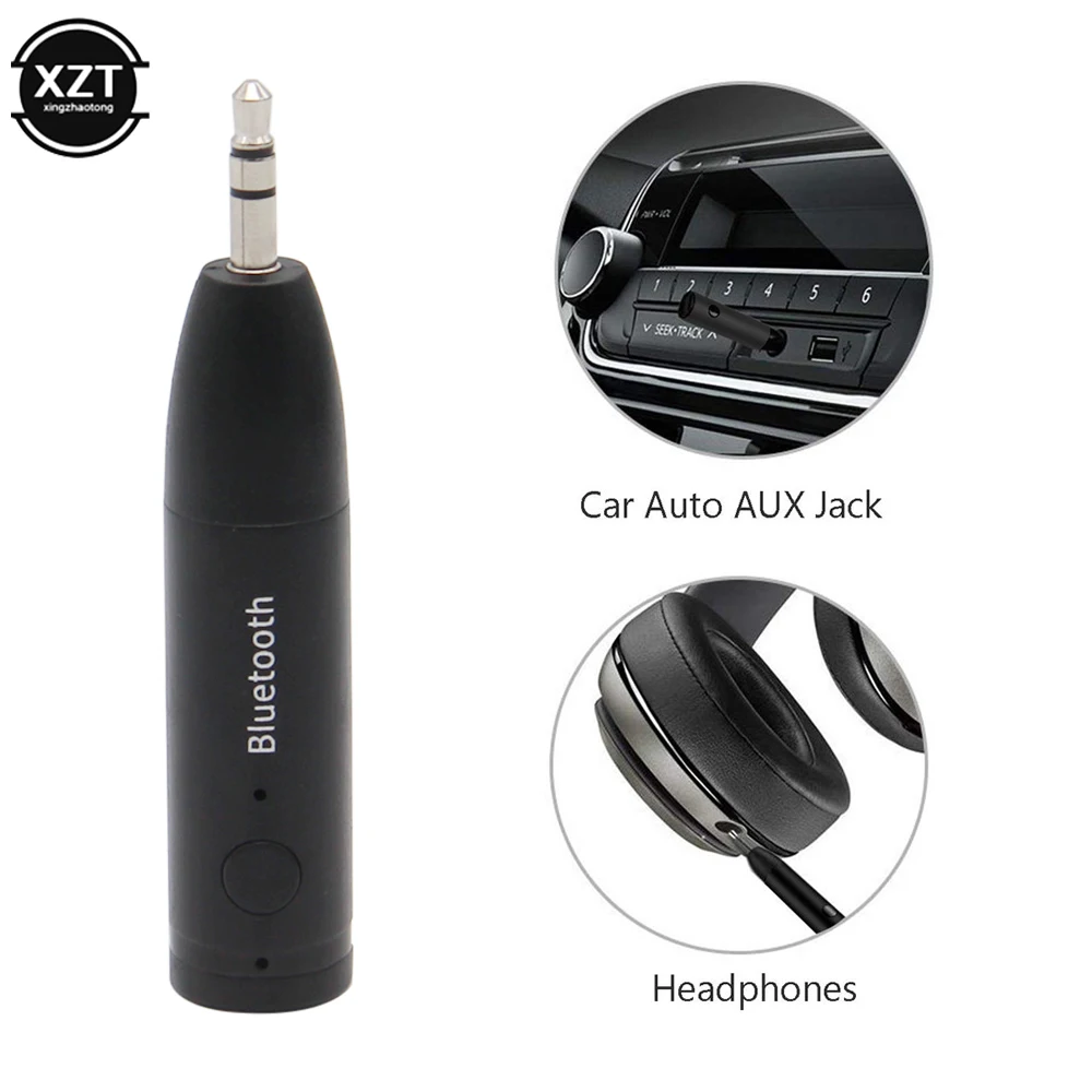 Odbiornik Bluetooth 5.0 3,5 mm Bezprzewodowy mini jack 3,5 mm AUX Zestaw głośnomówiący Stereo Muzyka Adapter audio do zestawu samochodowego Słuchawki Głośnik