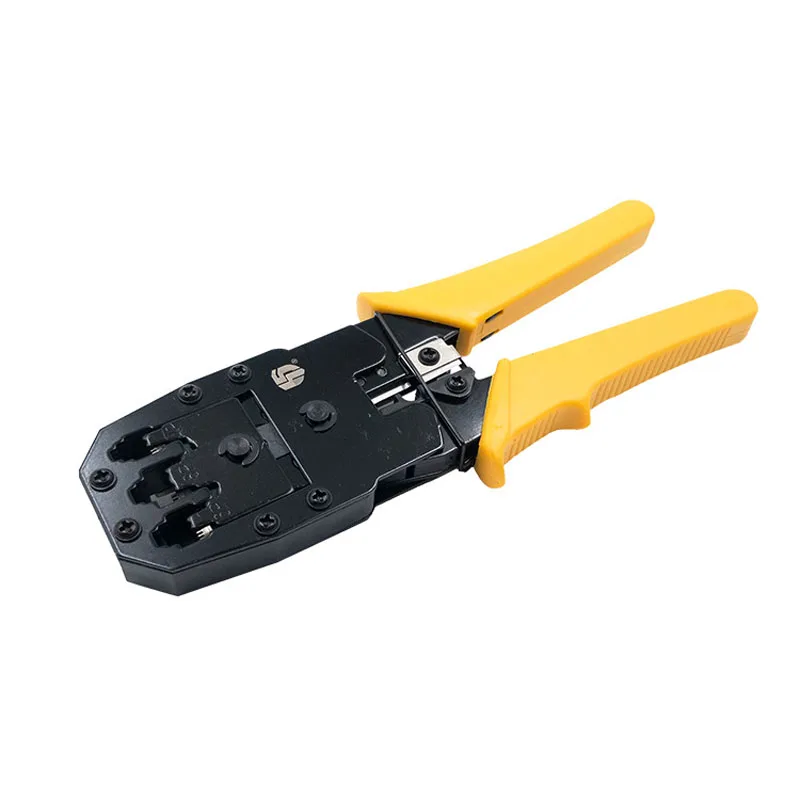 RJ45 Ergonomic Modular Crimping Tool Ethernet Network LAN Cable Crimper Cutter Stripper Plier 8P 6P RJ12 RJ11 for Cat5 Cat6 Cat7
