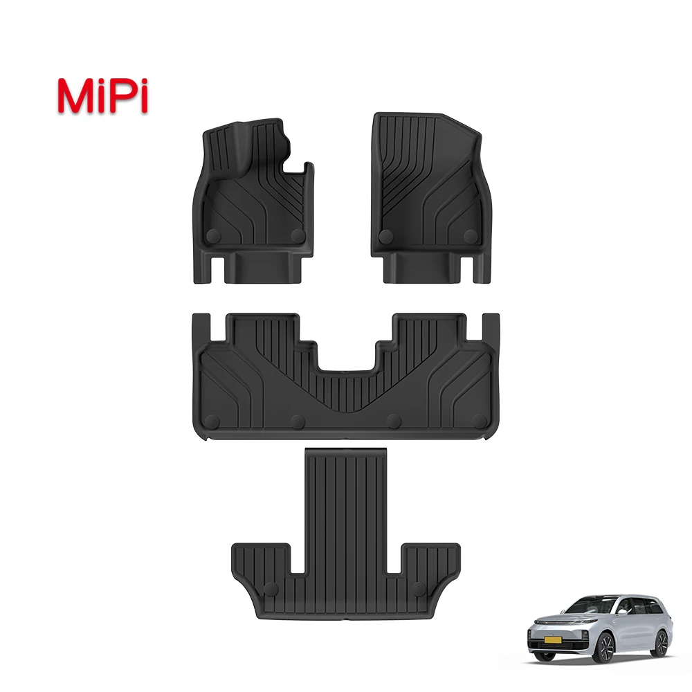 High Quality Car Floor Mat For Lixiang L9 2023 7D TPE Custom Fit Waterproof Non-slip Car Mat Carpet Car Foot Mat