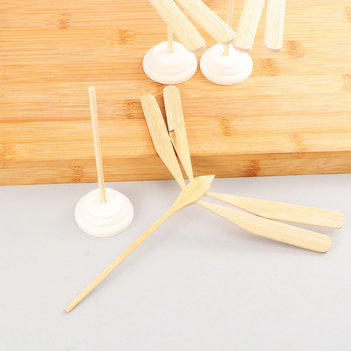 Libellule en bambou, 3 pièces, artisanat d'équilibre fait à la main, décoration de Table, cadeau pour enfants de 3 ans et plus, ensemble d'art manuel
