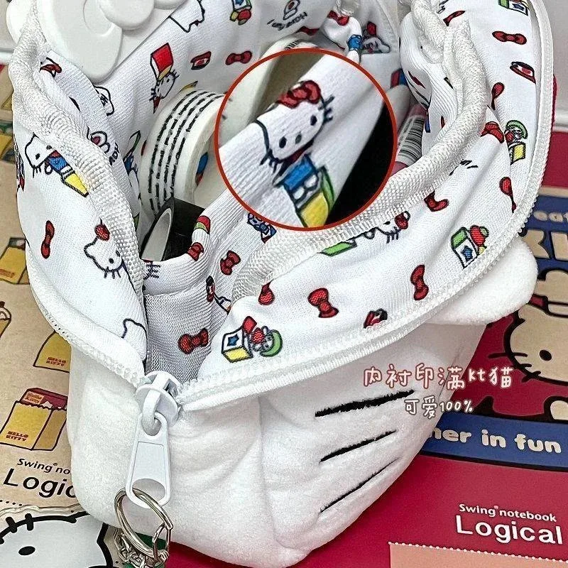 Olá Kitty Anime Saco De Pelúcia, Sacos De Armazenamento De Cosméticos, Lápis Kawaii Pachacco, Presentes de Aniversário das Meninas, Sanrio