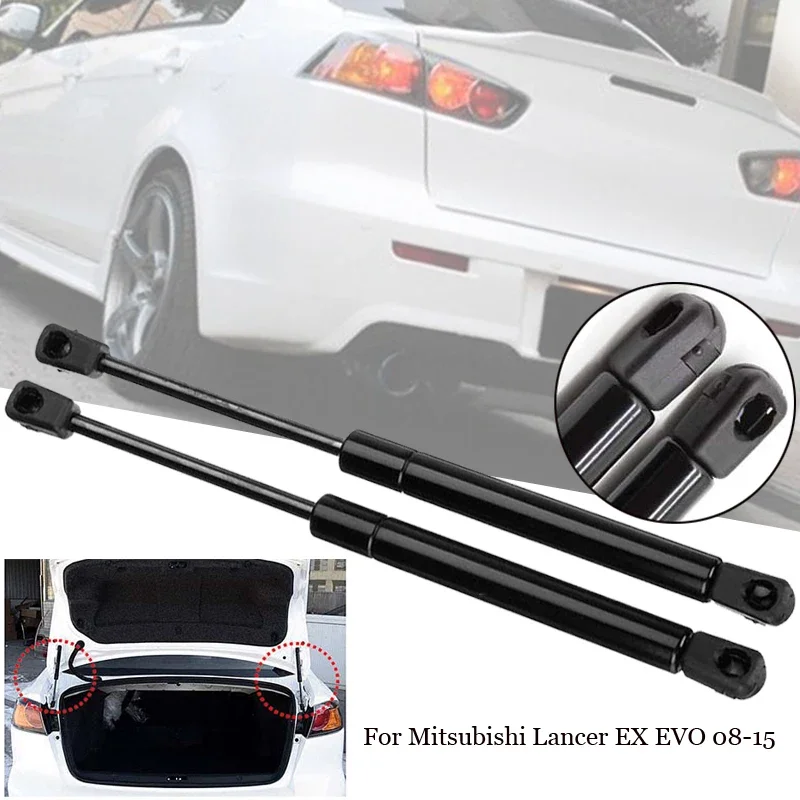 2PCS Shock Absorber Struts Tailgate Boot Trunk Gas Spring Hood Lift Struts For For Mitsubishi Gas Strut Lancer EX EVO 2008-2015