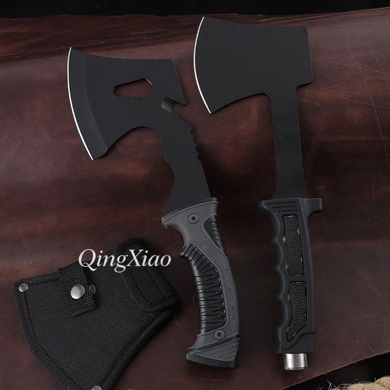 28cm Multi Purpose Tactical Hand Axe 3CR13 Stainless Steel Blade Fiberglass Handle Outdoor Camping Survival Tool