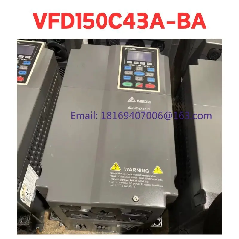 

second-hand inverter VFD150C43A-BA Test passed Fast Shipping