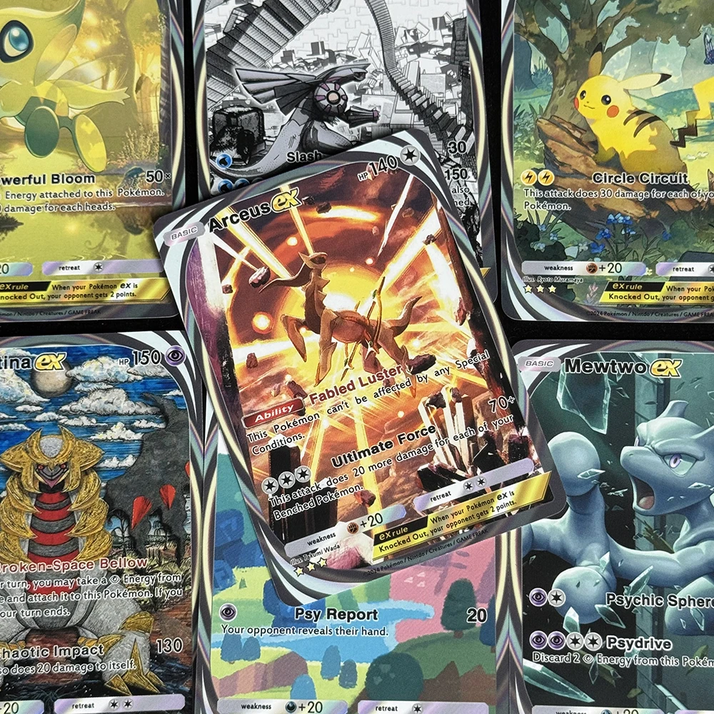 8Pcs/Set Anime Ptcg…