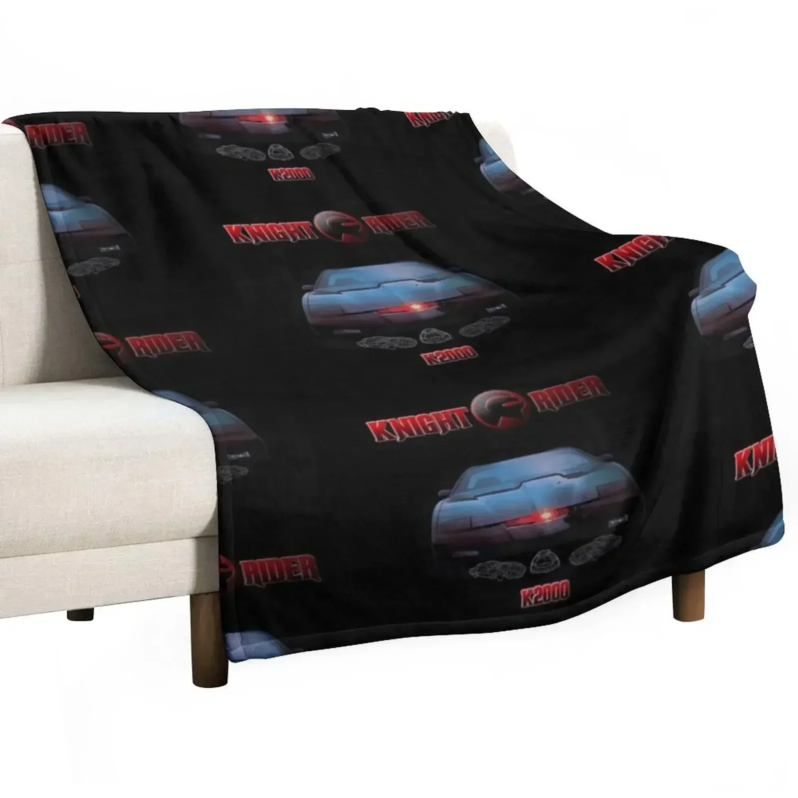 

Knight Rider K2000 Throw Blanket Moving Tourist Blankets