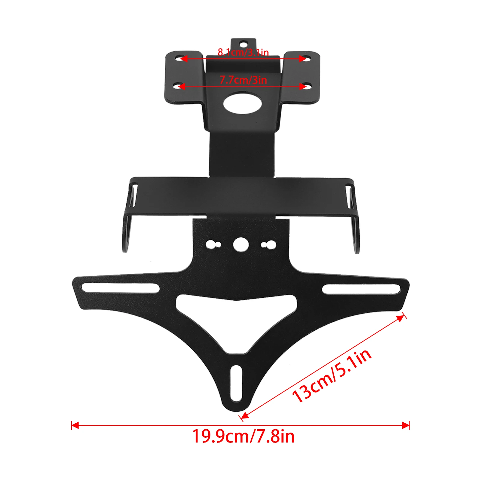 For YAMAHA YZF-R7 YZFR7 YZF R7 2021-2026 2025 Motorcycle Rear Fender Tail Tidy Rear License Plate Holder Bracket Led/Turn Light