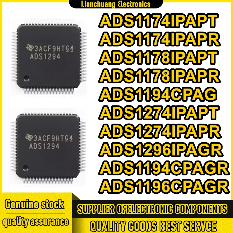 

ADS1174IPAPT ADS1174IPAPR ADS1178IPAPT ADS1178IPAPR ADS1194CPAG ADS1194CPAGR ADS1196CPAGR ADS1274IPAPT ADS1274IPAPR ADS1296IPAGR