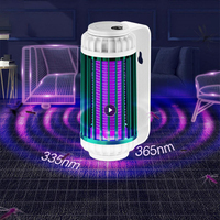 USB Mosquito Killer Lamp Electric Shock Photocatalyst Kill Bug Insect Zapper Fly Trap Repellent Anti Traps Home Outdoor