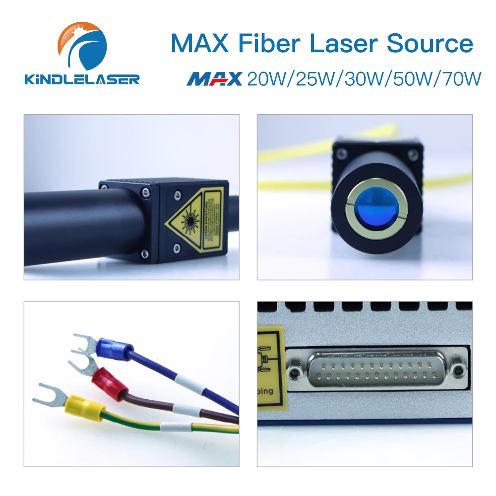 MAX Fiber Laser Source 20W 30W 50W Q-switch GQM 1064nm MFP Pulsed For Fiber Metal Marking Welding Machine MFP-20 MFP-30 MFP-50