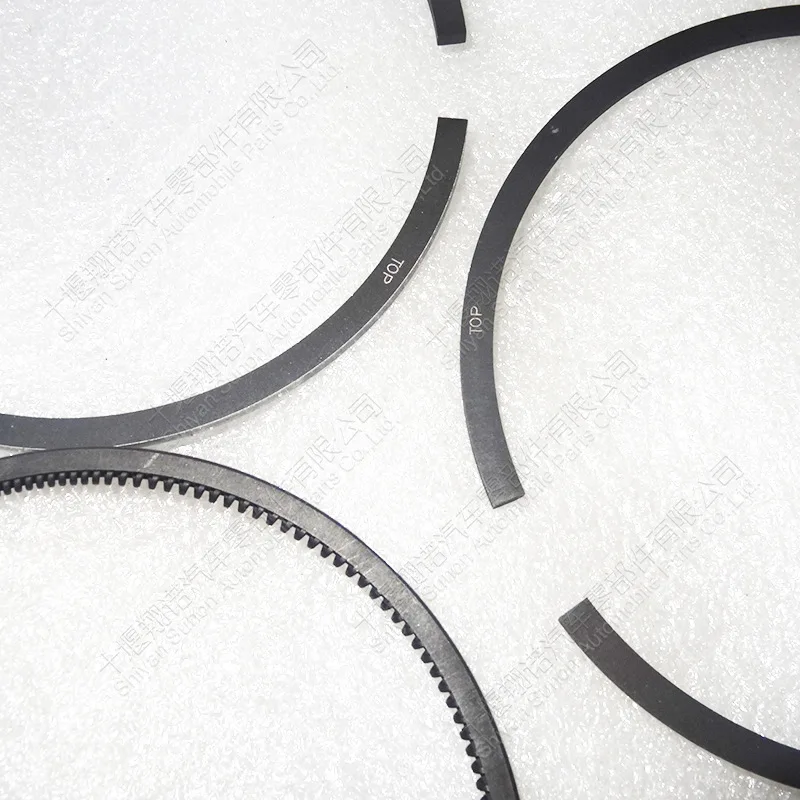 เหมาะสำหรับชุดประกอบเครื่องยนต์ตงเฟิงคัมมินส์ 6BT แหวนลูกสูบธรรมชาติ 3802951 3802790