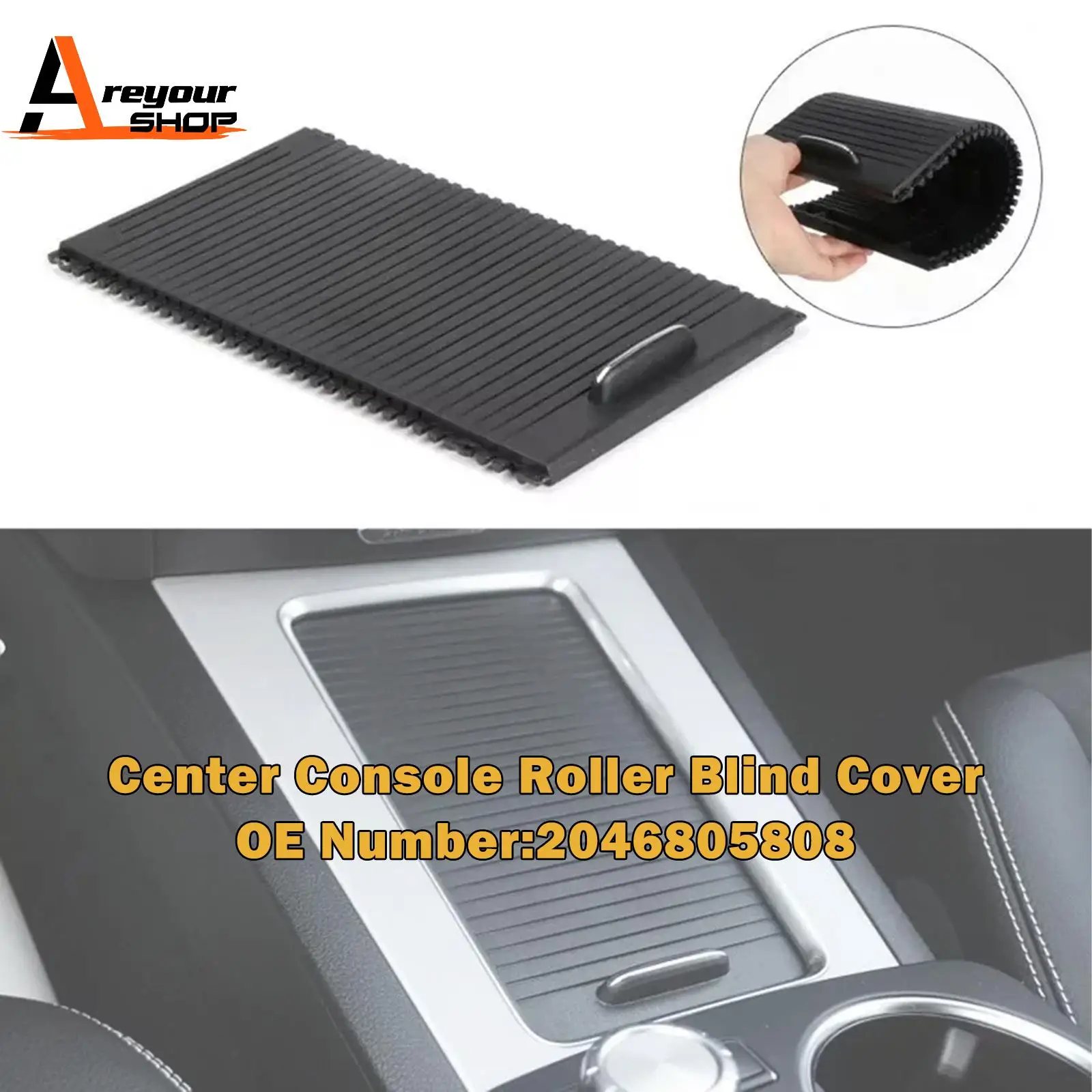 

Крышка ролика центральной консоли, черная, подходит для Mercedes Benz X204 GLK 2008 2009 2010 2011 2012 2013 2014 2015