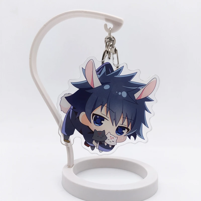 لعبة Jujutsu Kaisen Fushiguro Megumi Kugisaki Nobara تأثيري المفاتيح قلادة ظهره سحر Ambitus أنيمي