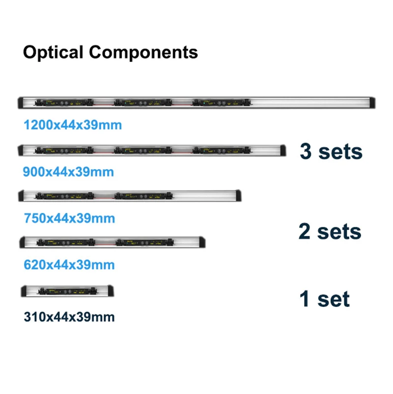 

M-227L 310/620/750/900/1200mm Photocell Automatic Door Security Sensor Light Curtain Sensor for Swing Gate Motor