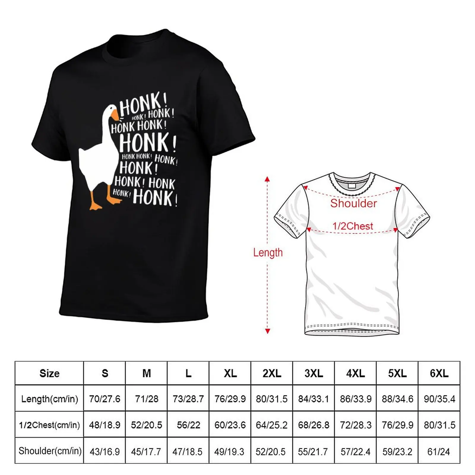 Untitled Goose Game T-Shirt Clothing Short sleeve tee Short sleeve tee men