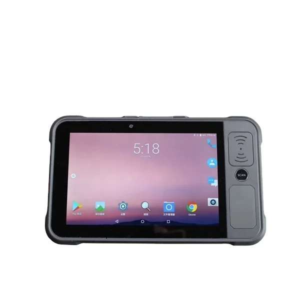 

NFC/Fingerprints function UHF RFID Reader Scanner Tablet with Android 9.0