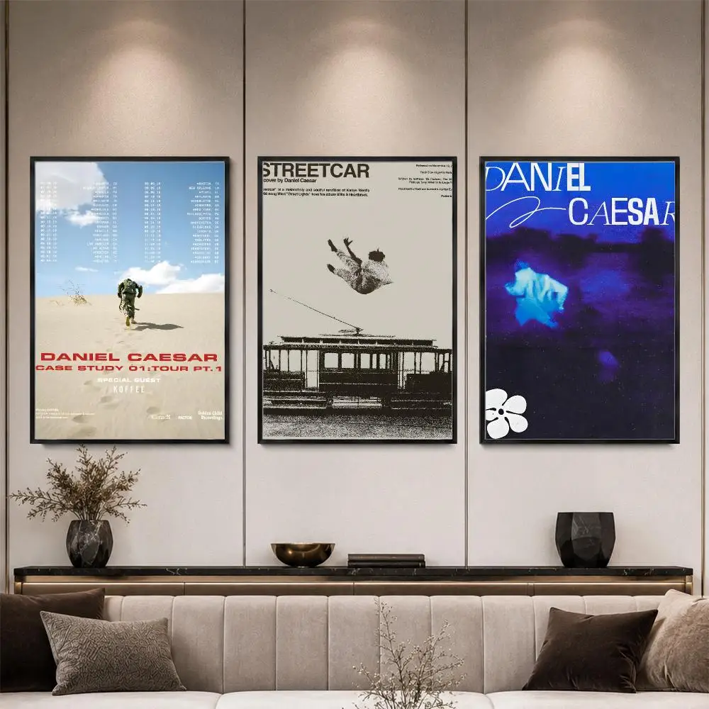 Singer Daniel Caesar Best Part Freudian Poster HD Waterproof Eco-Friendly For Kitchen Bathroom Wall Art Bedroom Home Decor