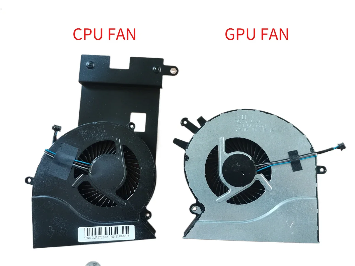 Fan for HP Shadow Elf 4Plus 3PLUS TPN-Q195 17-CE 17-AN AN014TX TPN-Q195 934599-001 931576-001 931577-001 0FJL50000H 0FJL60000H