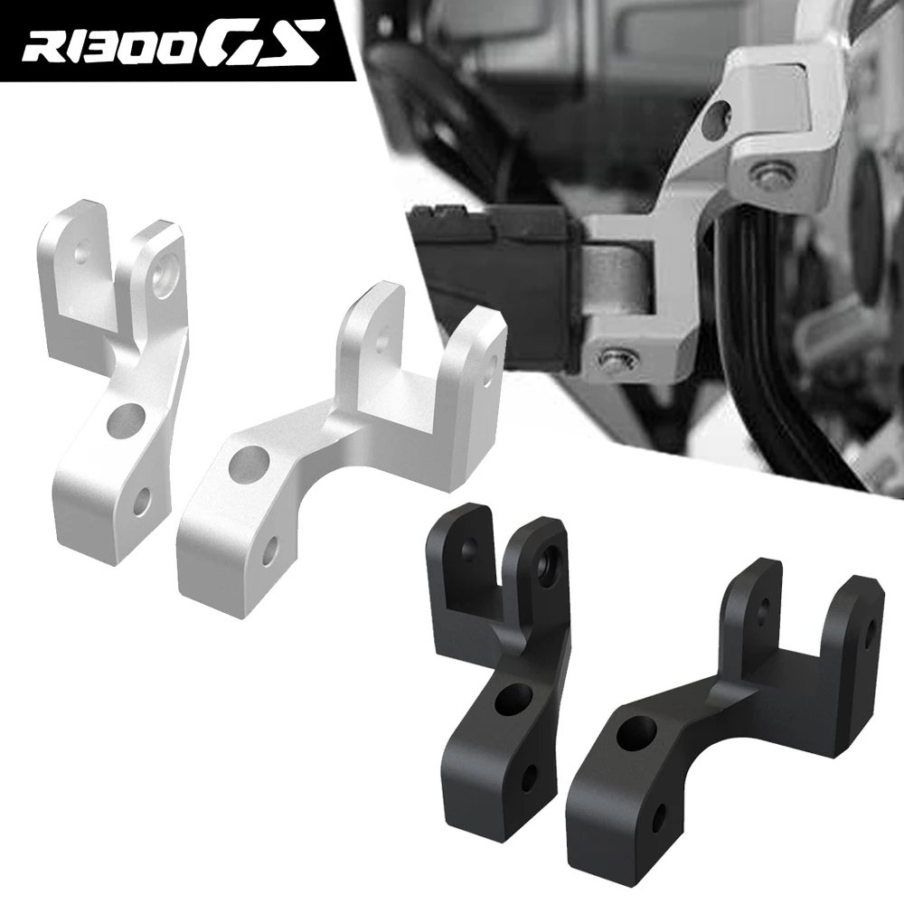 

For BMW R 1300 GS R1300GS 2023 2024 2025 Accessories Passenger Footrest Lowering Relocation Rider Foot Pegs Footpeg Lowering Kit