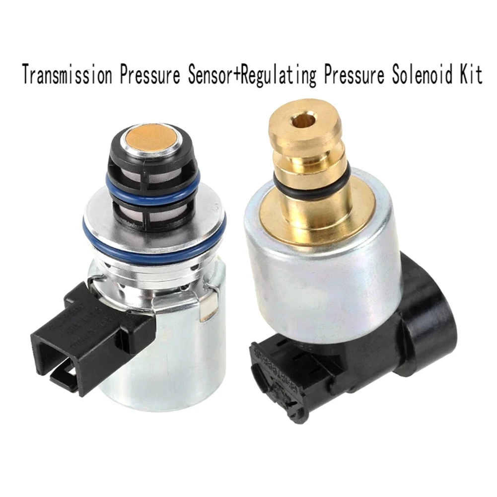 

Transmission Pressure Sensor+ Regulator Pressure Solenoid Replacement Kit For Dodge Ram Jeep Grand Cherokee 1993- 2003