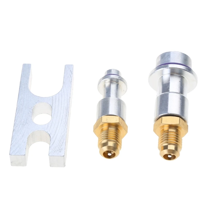 

Car Air Conditioner Leak Test Plug Stopper Refrigeration Hose Connector Auto CPipe Leak Detection Maintainance Tools