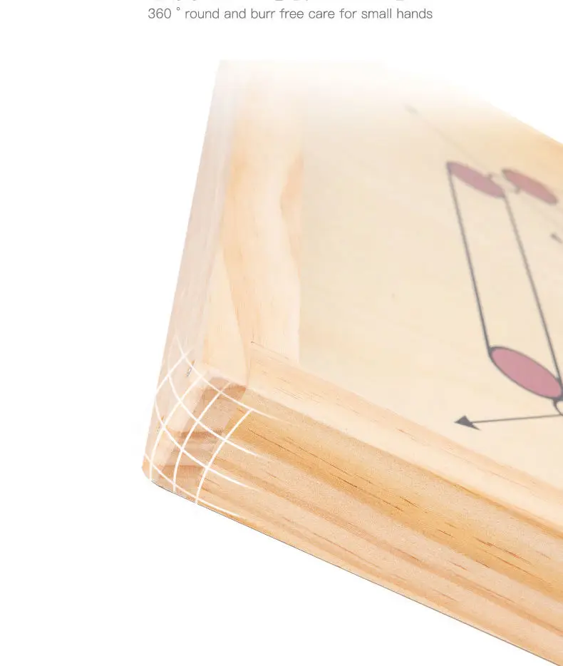 لعبة لوحة الطاولة عالية الجودة مخصصة مجموعة Carrom الخشبية التفاعلية بين الوالدين والطفل شعار مخصص