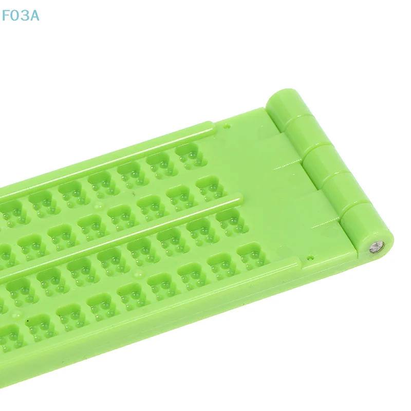 1Set Papan Tulis Braille Plastik Hijau dengan Stylus untuk Sekolah, Portabel, Praktis untuk Latihan