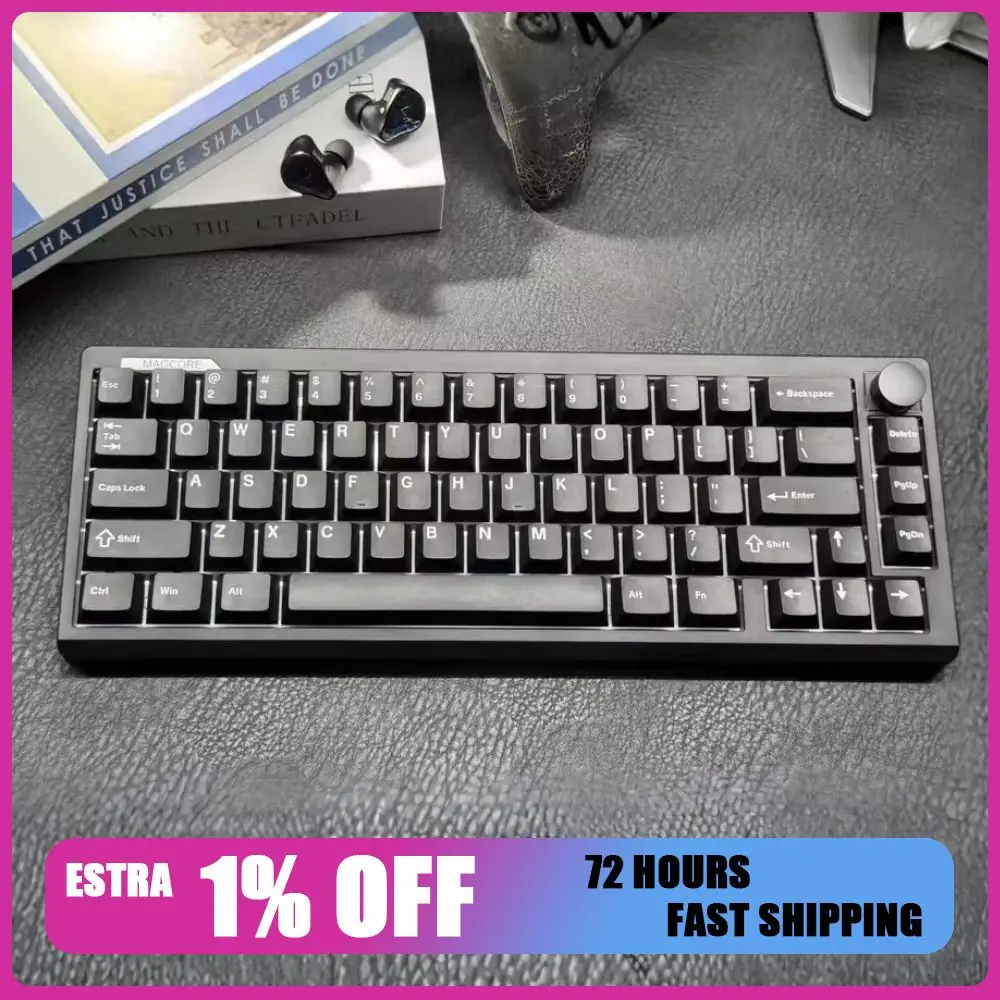 

Epomaker Magcore65lite Inductive Axis Mechanical Keyboard Magnetic Axis Thri-Mode Valorant Esports Professional Game Accessories