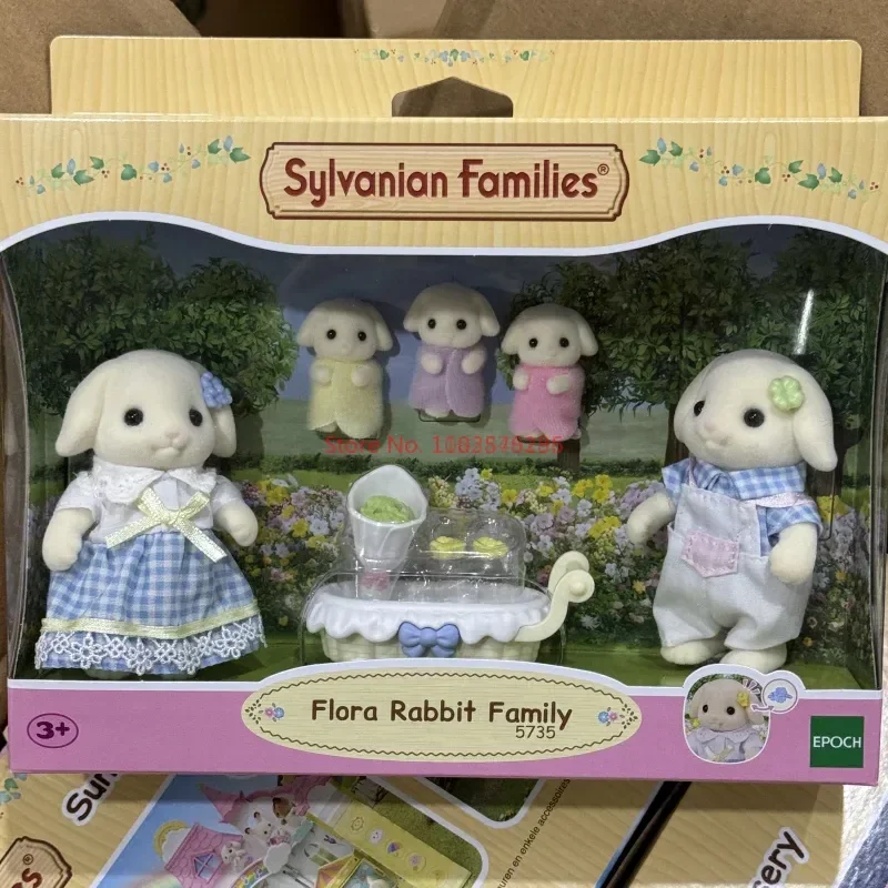 Anime Sylvanian Families Figure Forest Action Figures Girl Figurine Kawaii Model Pendant Cute Birthday Gift For Kids Toys