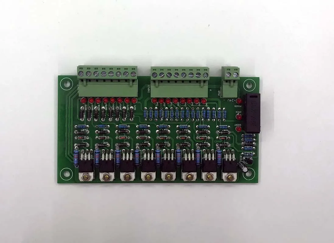 

PLC Expander Board Amplification Board 8-bit Negative in and Positive Out, Die-casting Machine, Robot Circuit Board, Eight-way B