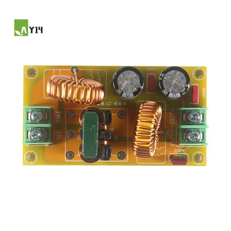 

AY14 -10A DC LC Модуль фильтра EMI EMI Фильтр EMC FCC Безопасность Автомобильный аудио Модуль высокочастотного фильтра